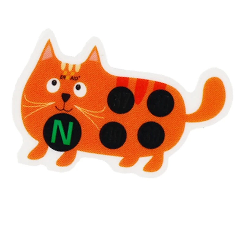 Stickers muraux autocollants décoration chat cartoon design enfant jouet accessoires poussette cadeau personna