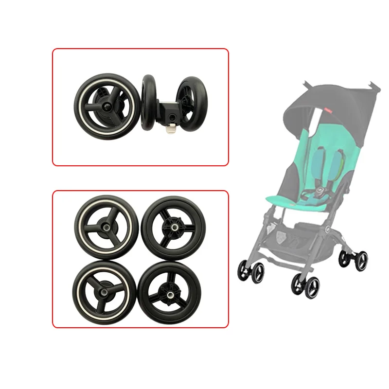 Roues universelles poussette Goodbaby compatible D666 D668 Pockit 2S/3S/3Q/SA garantie qualité durable facile 