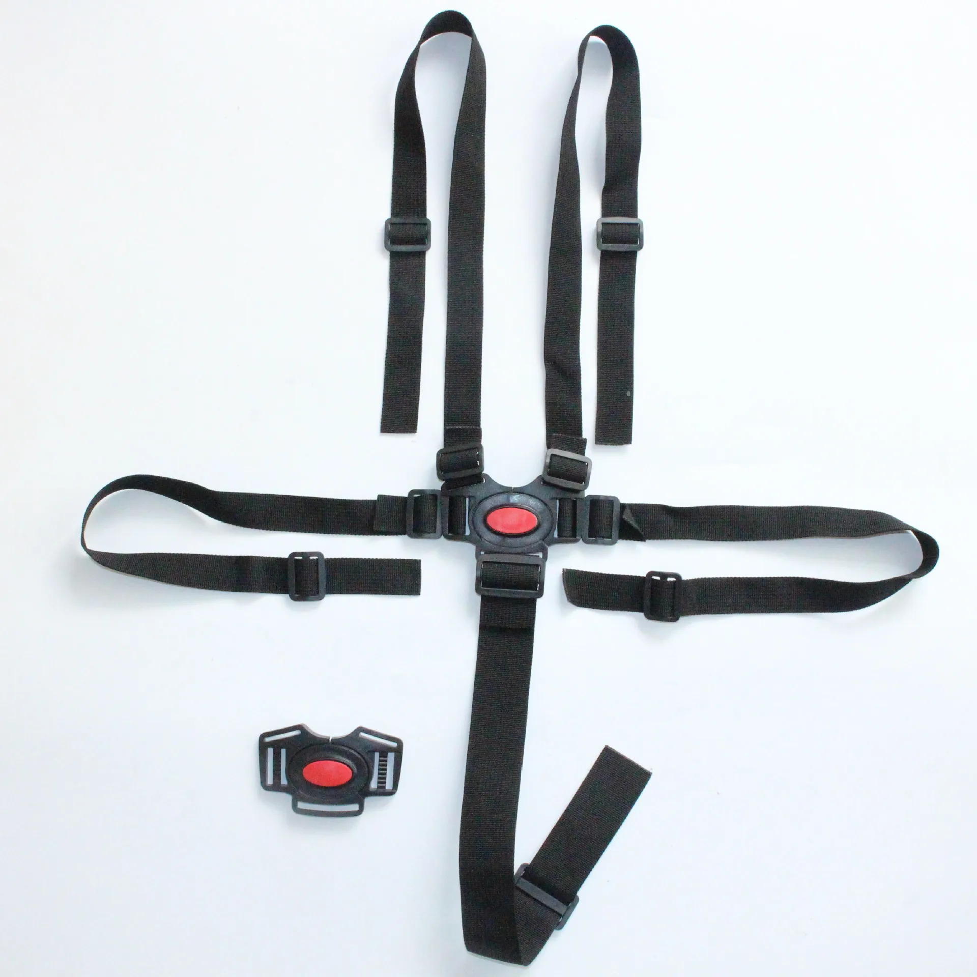 Harnais universel à 5 points pour bébé chaise haute ceinture de sécurité pour poussette landau Buggy poussette