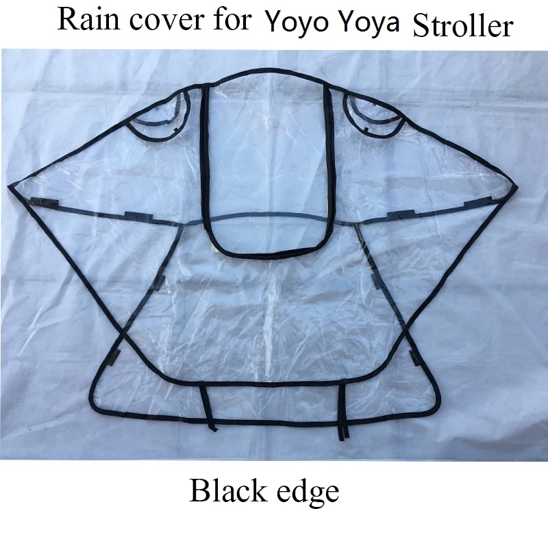 Housse de pluie transparente pour poussette Babyzen Yoyo Yoyo2 Yoya imperméable sécuritaire housse de protecti