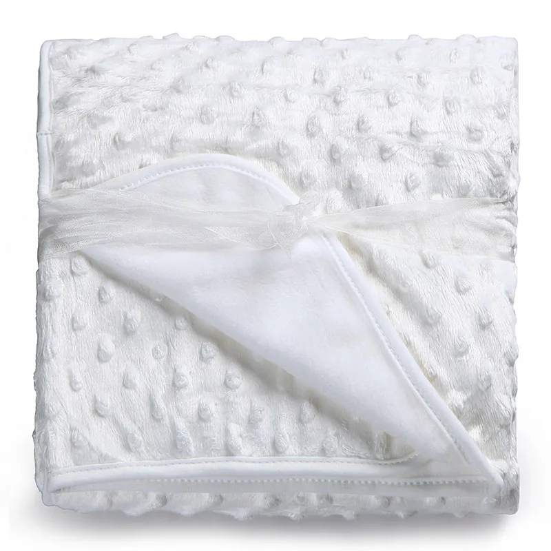 Couverture bébé douce et chaude en laine polyester nouveauné 012 mois