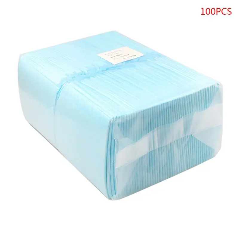Matelas à langer jetable pour bébé 100 pièces serviettes absorbantes usage domestique et professionnel bébé hy