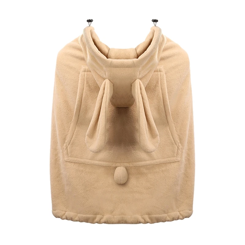 Couverture de portebébé avec capuche style manteau multifonctionnel