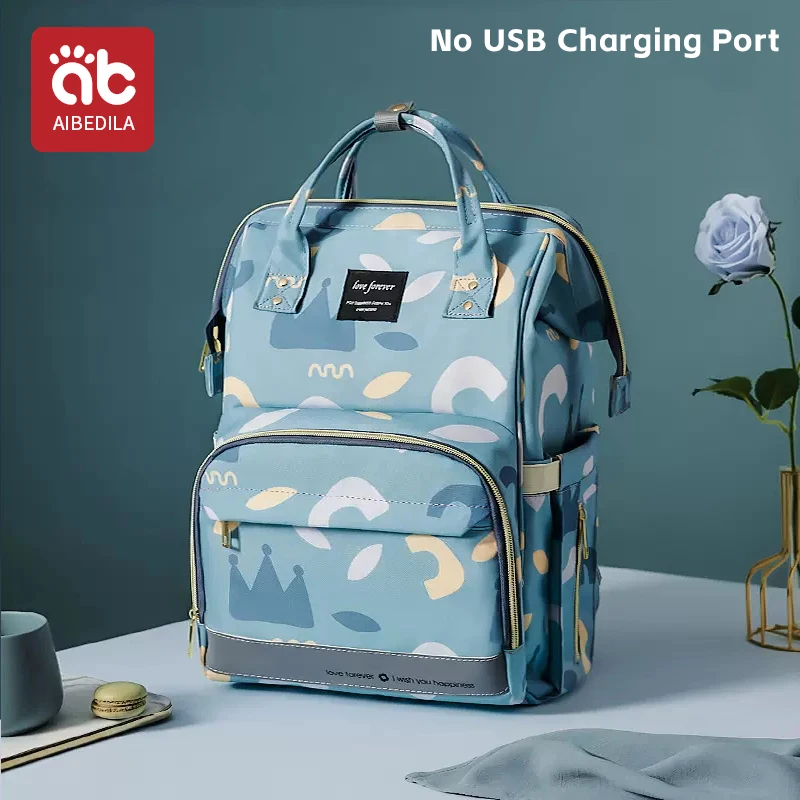 Sac à dos imperméable pour bébé sac à langer AIBEDILA nylon durable