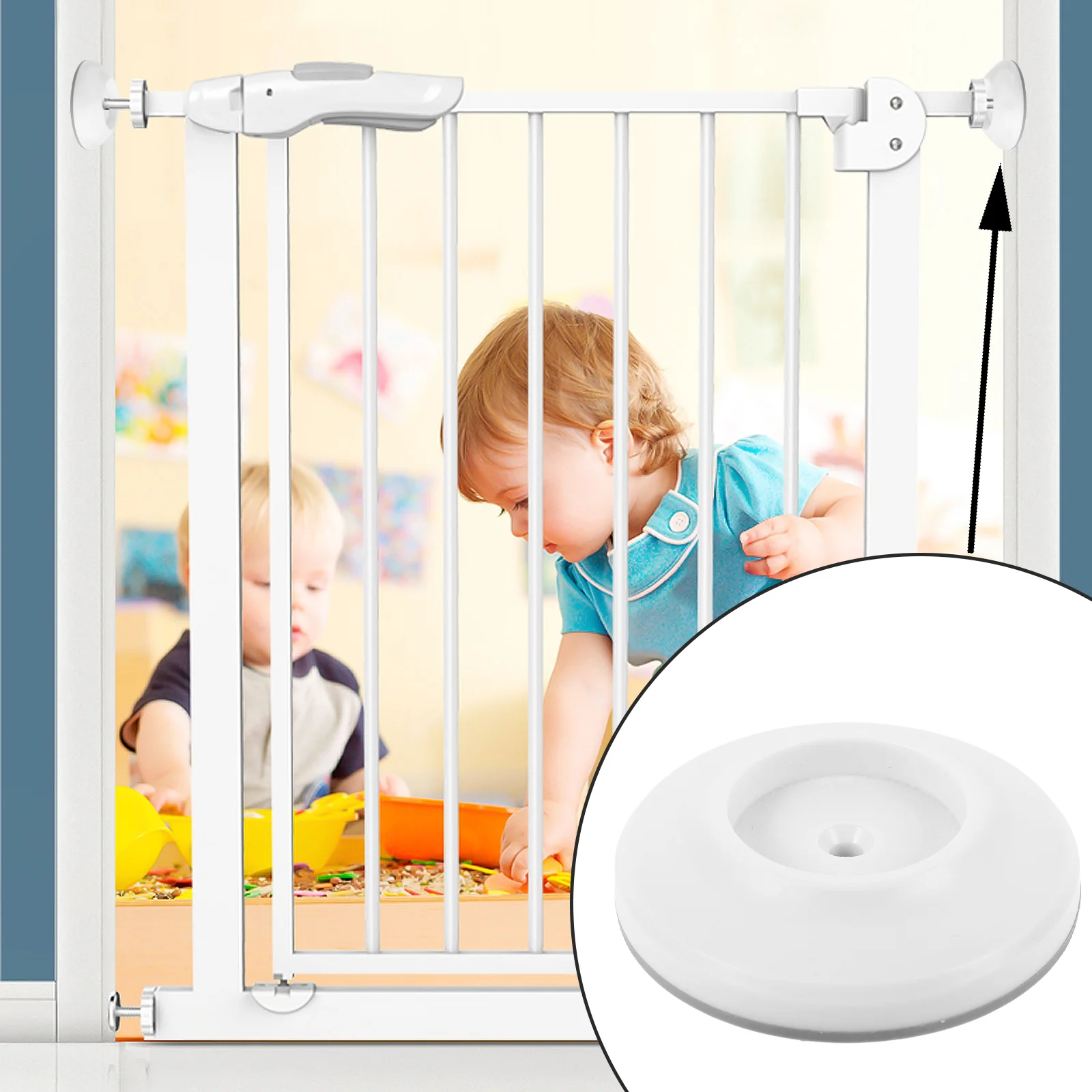 Barrière de sécurité murale pour bébé protection murale en plastique