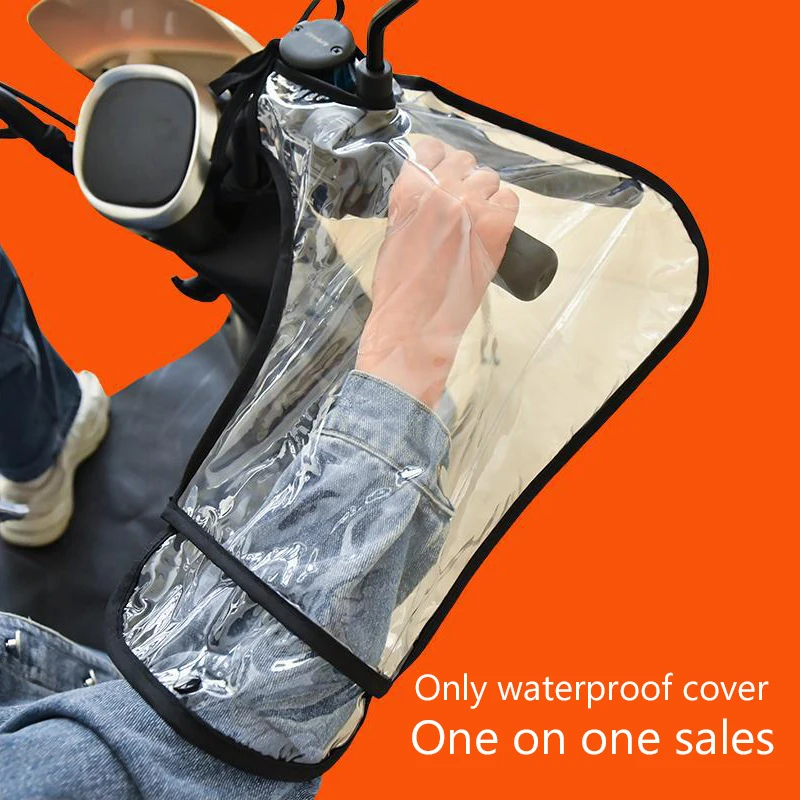 Manchons de guidon moto équipement hiver gants chauffants imperméables couverture poignée vélo couvremains cha