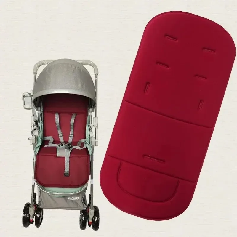 Coussin de siège de poussette doux pour bébé matelas de voiture chaise haute accessoire confort grande taille 