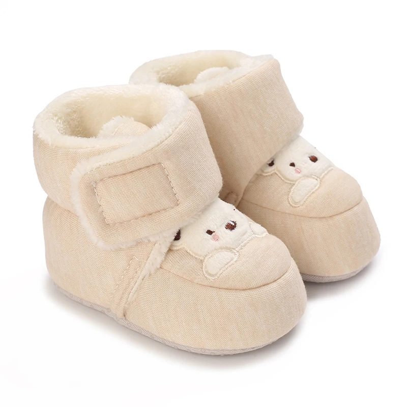 Bottines bébé filles garçons mignonnes douces dessin animé coton