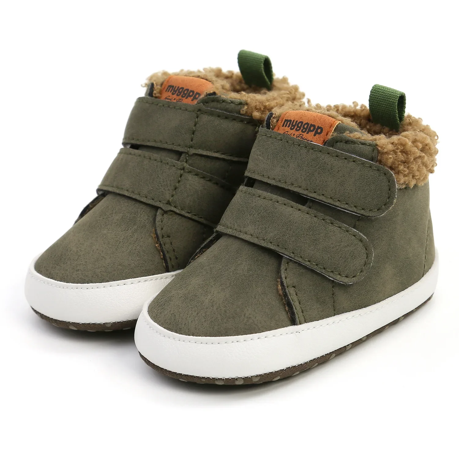 Chaussures d'hiver pour bébé garçon et fille bottines en fausse