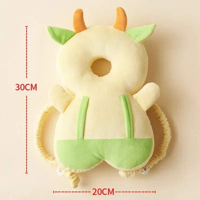 Coussin de protection bébé 13 ans antichute oreilles de sécurité design abeille mignon confortable et durable