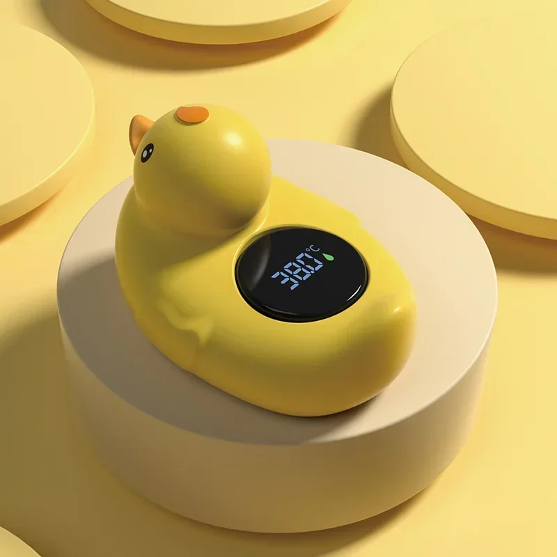 Thermomètre électronique baignoire haute précision canard jaune bébé sécurité domestique usage pratique tempér