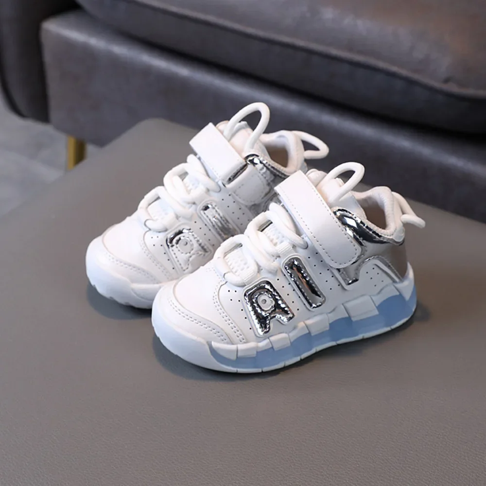 Chaussures de sport souples pour bébés filles et garçons baskets
