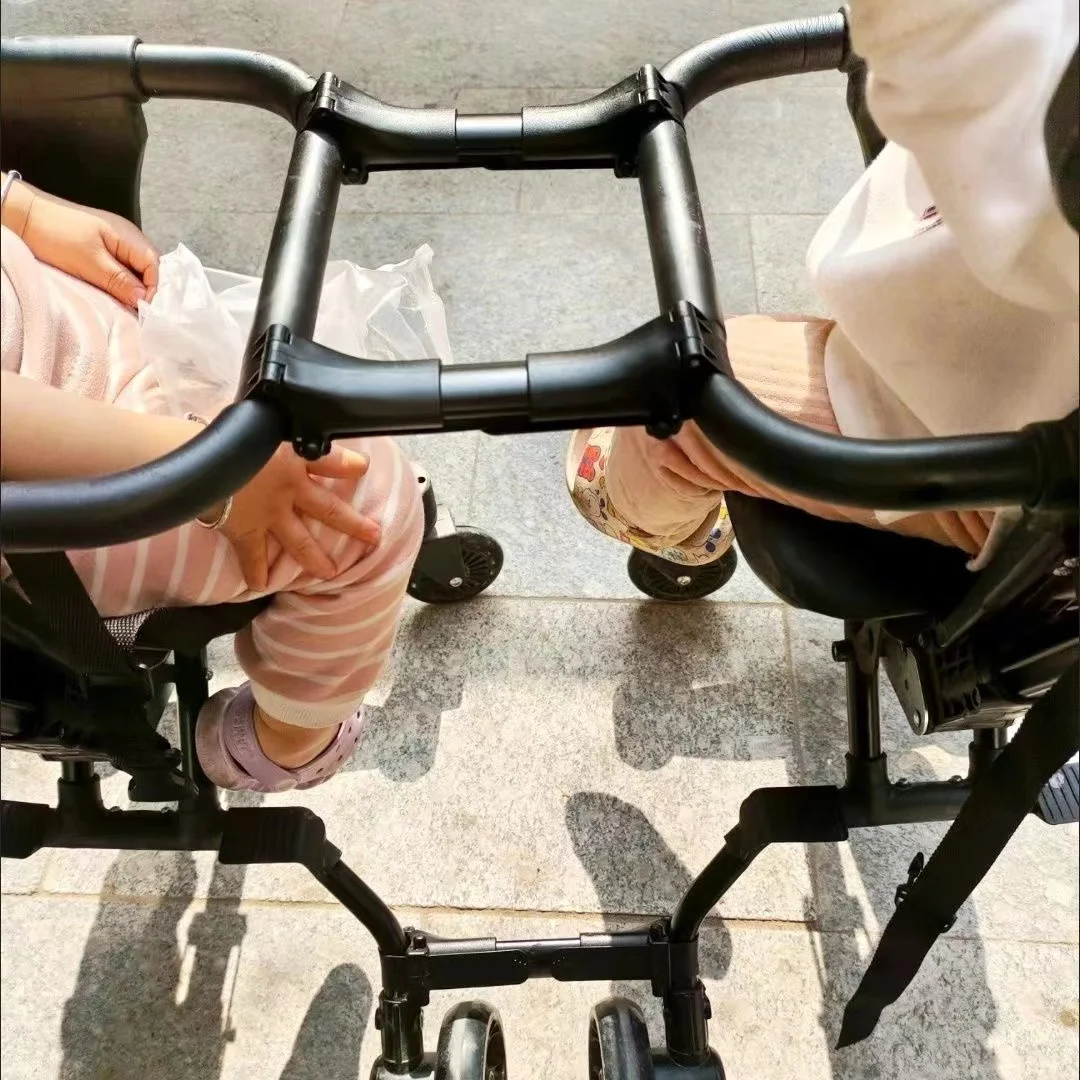 Connecteur universel pour poussette jumelle bébé sangles de sécurité