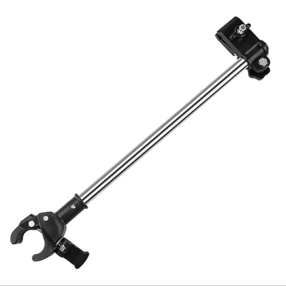 Support de barre de parapluie pour poussette de vélo support de