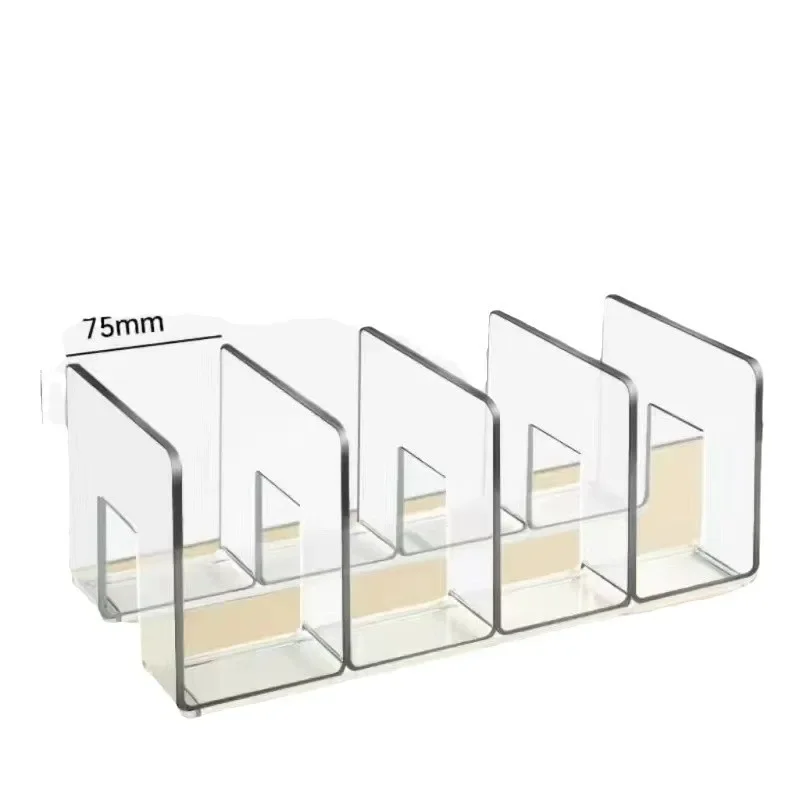 Organisateur transparent en plastique pour bébé 4 compartiments