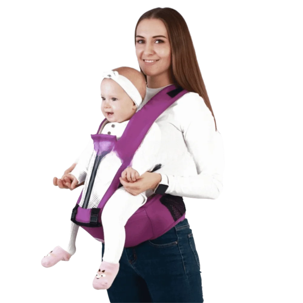 Portebébé ergonomique 360° pour nouveauné transport avant matériau doux