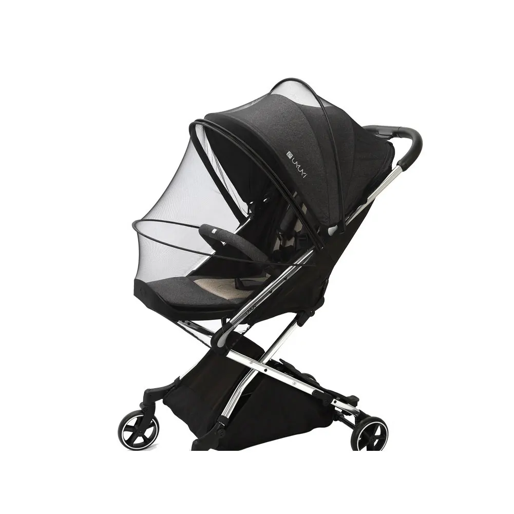 Moustiquaire poussette bébé LUXY filet antiinsectes tissu transparent protection solaire sécurité bébé 02 ans 