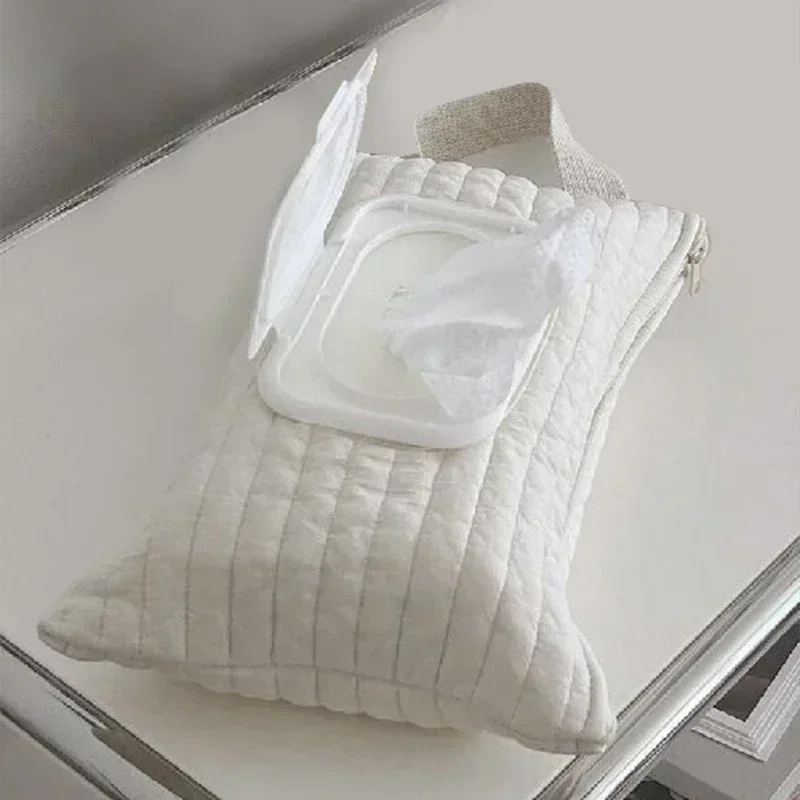 Portelingettes amovible pour poussette pochette en tissu matelassé