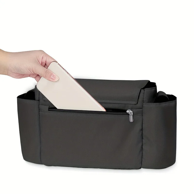 Sac de rangement pour poussette grande capacité sac à bandoulière