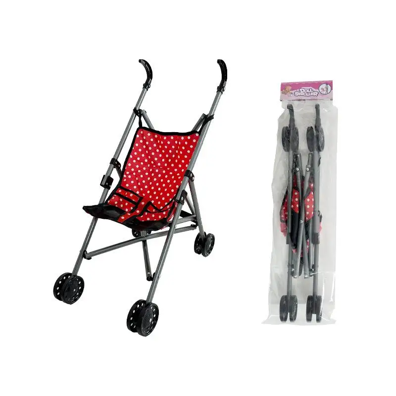 Poussette pour poupée interactive durable landau bébé avec housse en