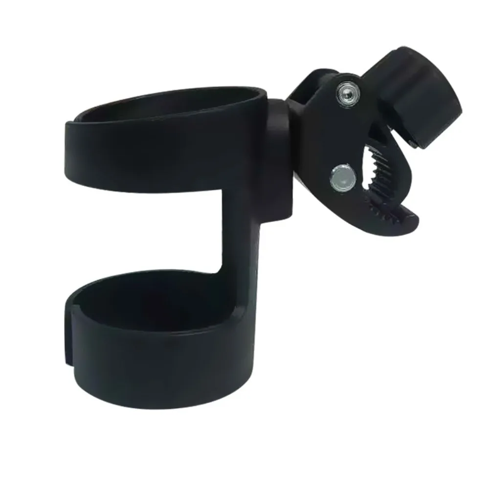 Portegobelet antidérapant pour poussette rotatif 360° fixe sur siège bébé noir fonctionnalités multiples