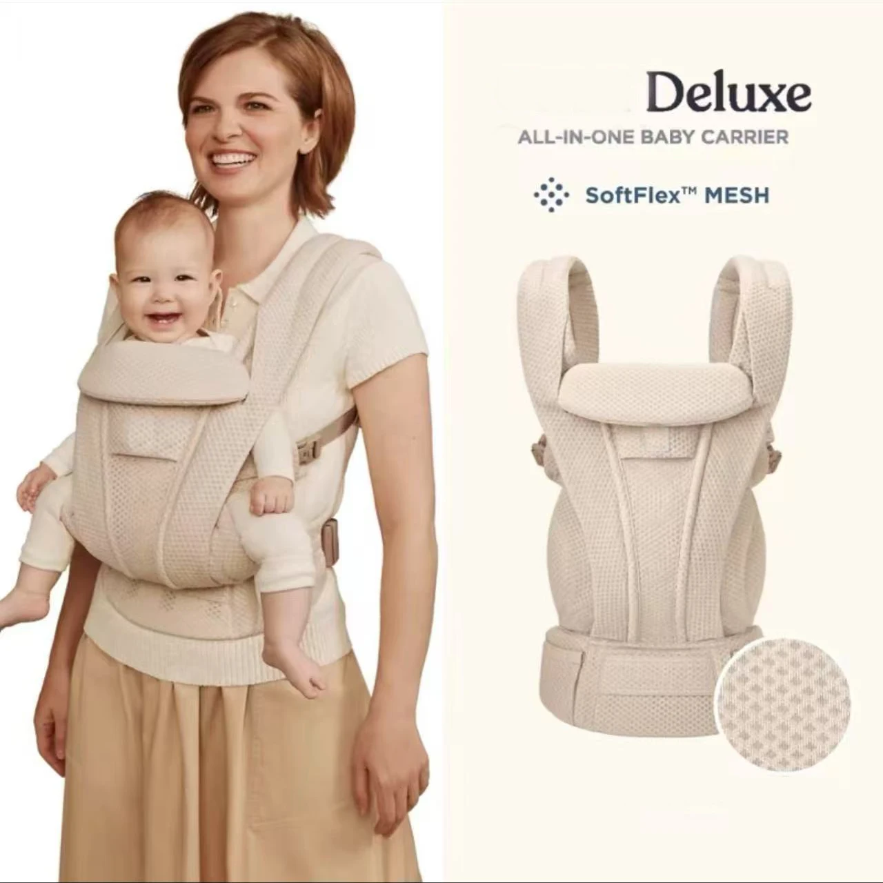 Egobaby mini portebébé ergonomique kangourou infantile confortable sac à dos enveloppant bébé 036 mois sécurit