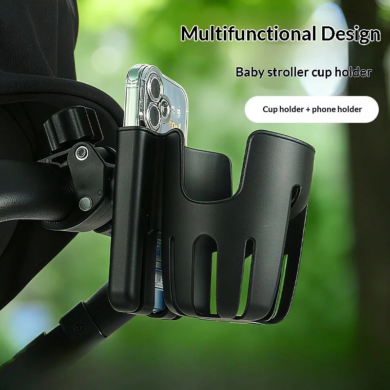 Portegobelets multifonctionnel pour poussette support téléphone design