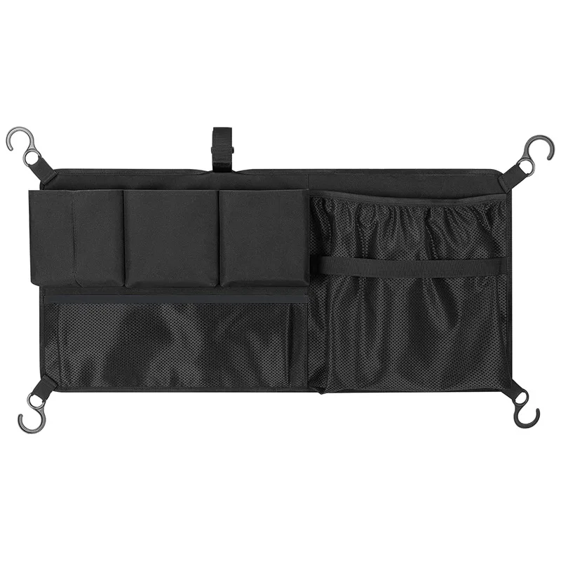 Organisateur de voiture en maille universel pour sièges auto sac de