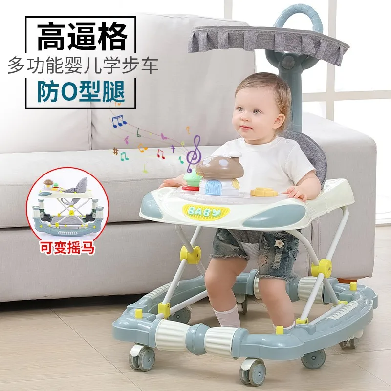 Chariot de marche bébé antiodeur fonction antirenversement jambes