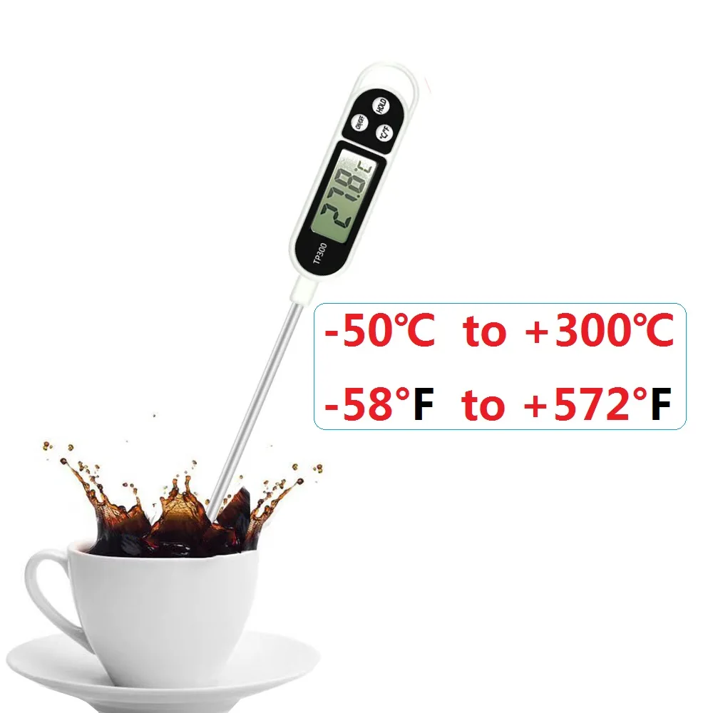 Thermomètre numérique cuisson bébé BBQ viande pain TP300 MEFORU sécurité alimentaire outil pratique