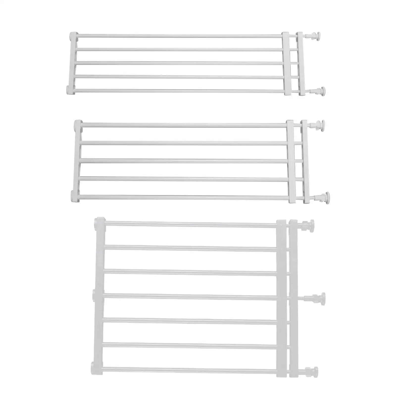 Porte rétractable portable pour bébé barrière d'escalier ajustable 安全 pour enfant blanc design moderne facile