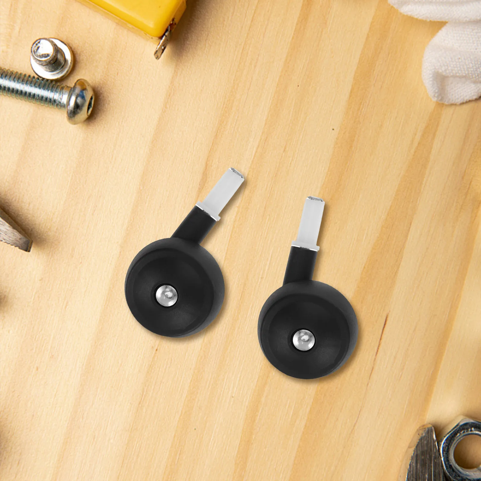 Roues de remplacement pour marcheur bébé plastique noir silicone