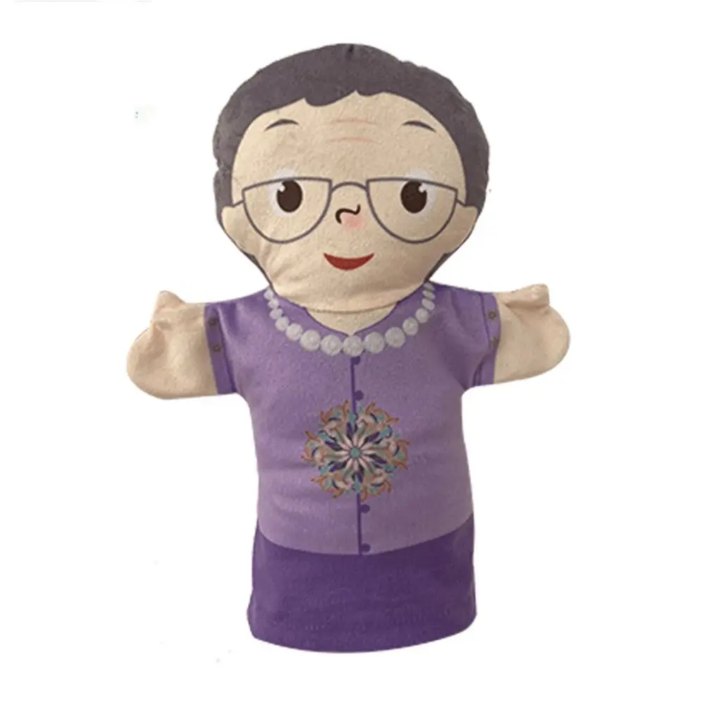 Marionnette à main en peluche pour enfants éducation parentenfant