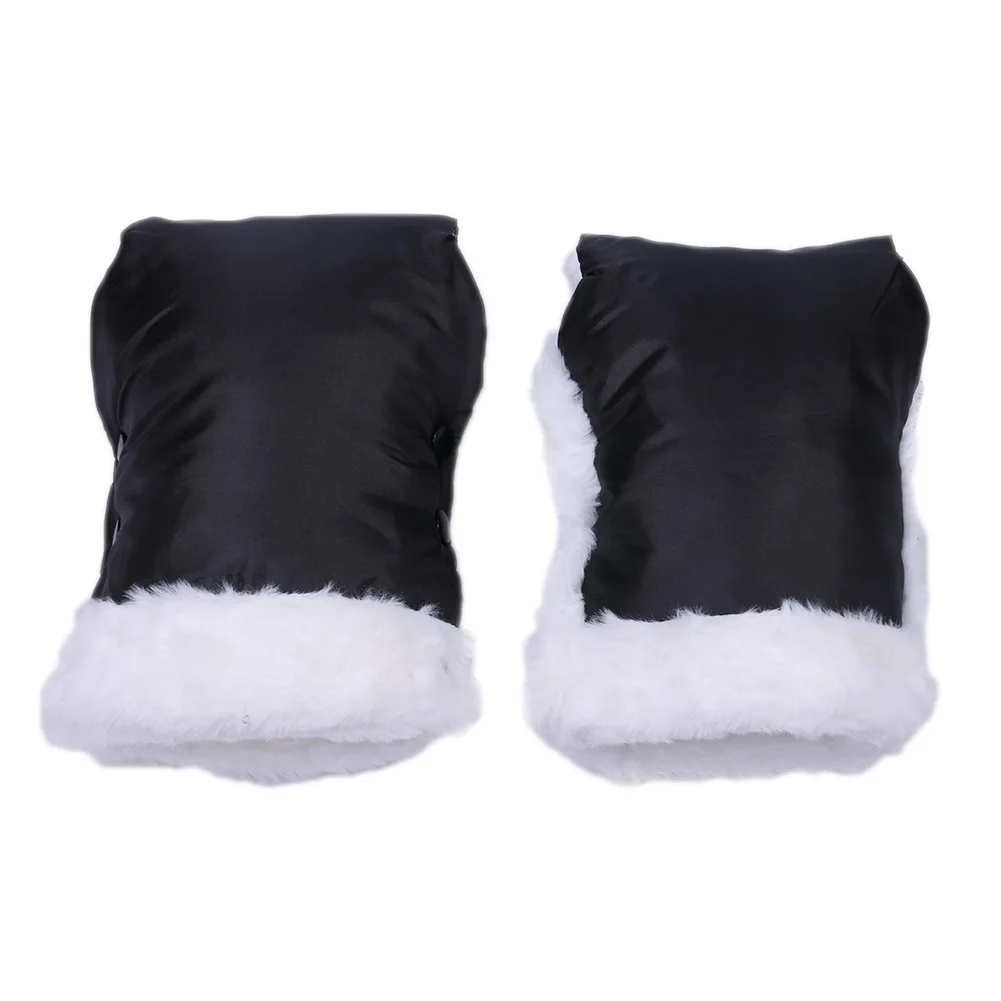 Mitaines de chaise de poussée bébé imperméables chaudes Oxford et