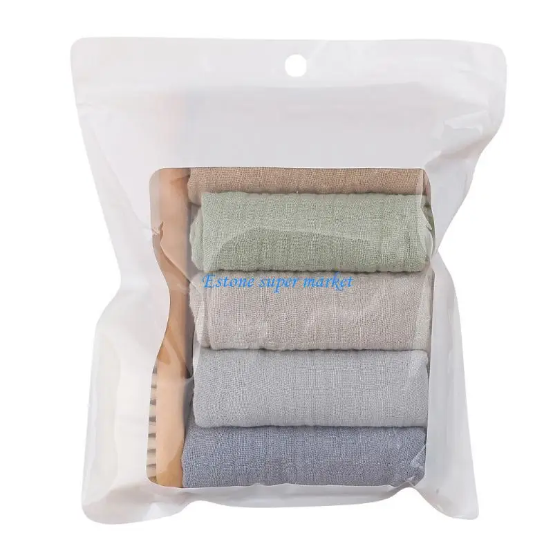 Ensemble de serviettes carrées en lin naturel pour bébé 4 couleurs tissu doux lavable design minimaliste acces