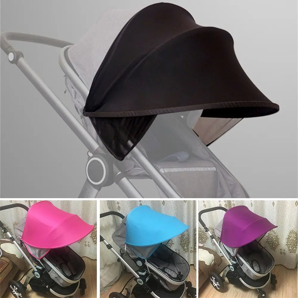 Paresoleil universel pour poussette protection UV 3 couleurs design moderne antiUV