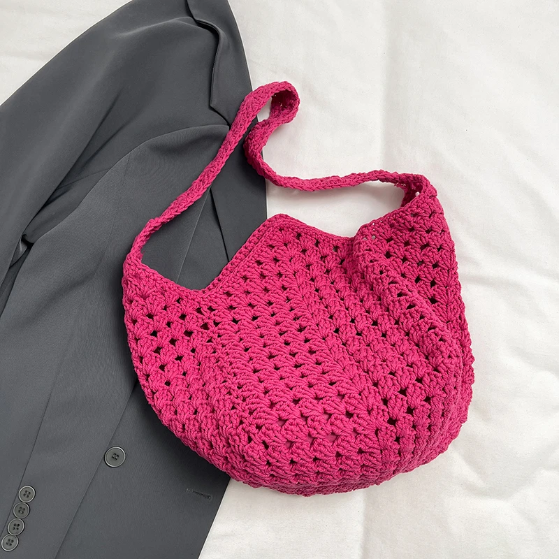Sac à main en crochet main bébé poussette accessoires portage bébé
