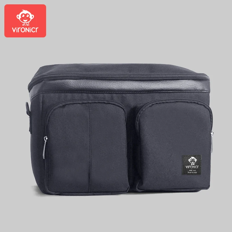 Sac de poussette multifonctionnel grande capacité sac à couches sac de voyage ateur panier transport bébé mama