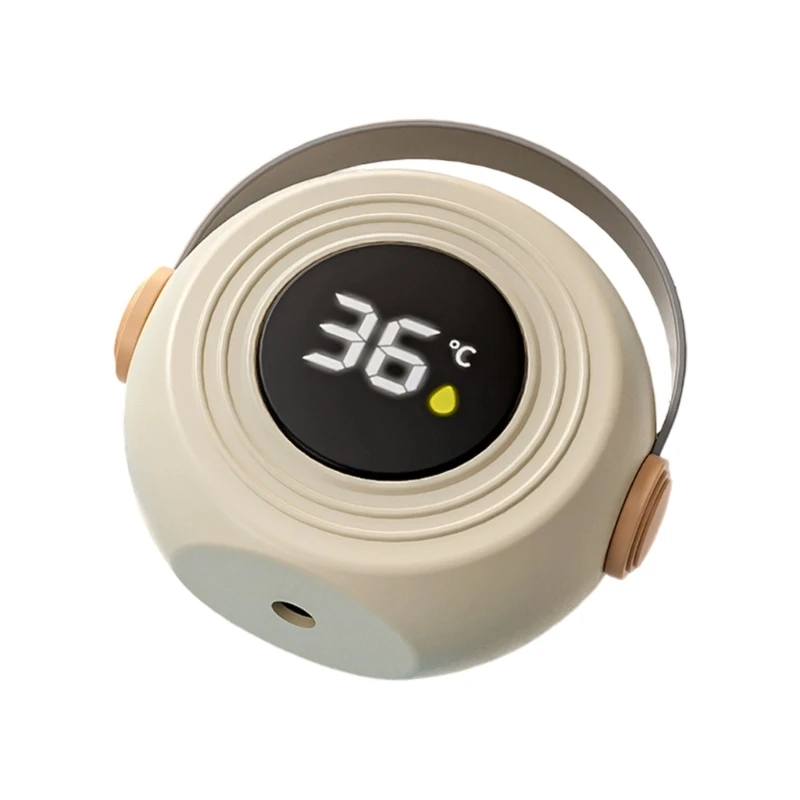 Thermomètre digital bébé 040℃ affichage LED en temps réel étanche pour bain design moderne ergonomique avec cl