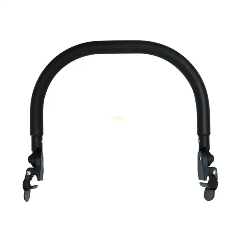 Accessoire poussette bébé barre maintien silicone fixations robustes
