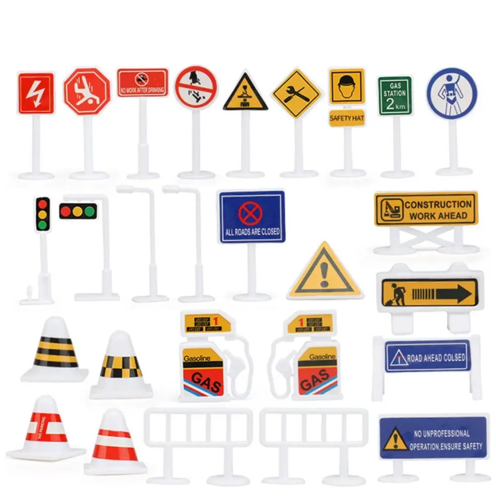 Tapis de jeu voiture bébé éducatif panneaux signalisation jouets 28