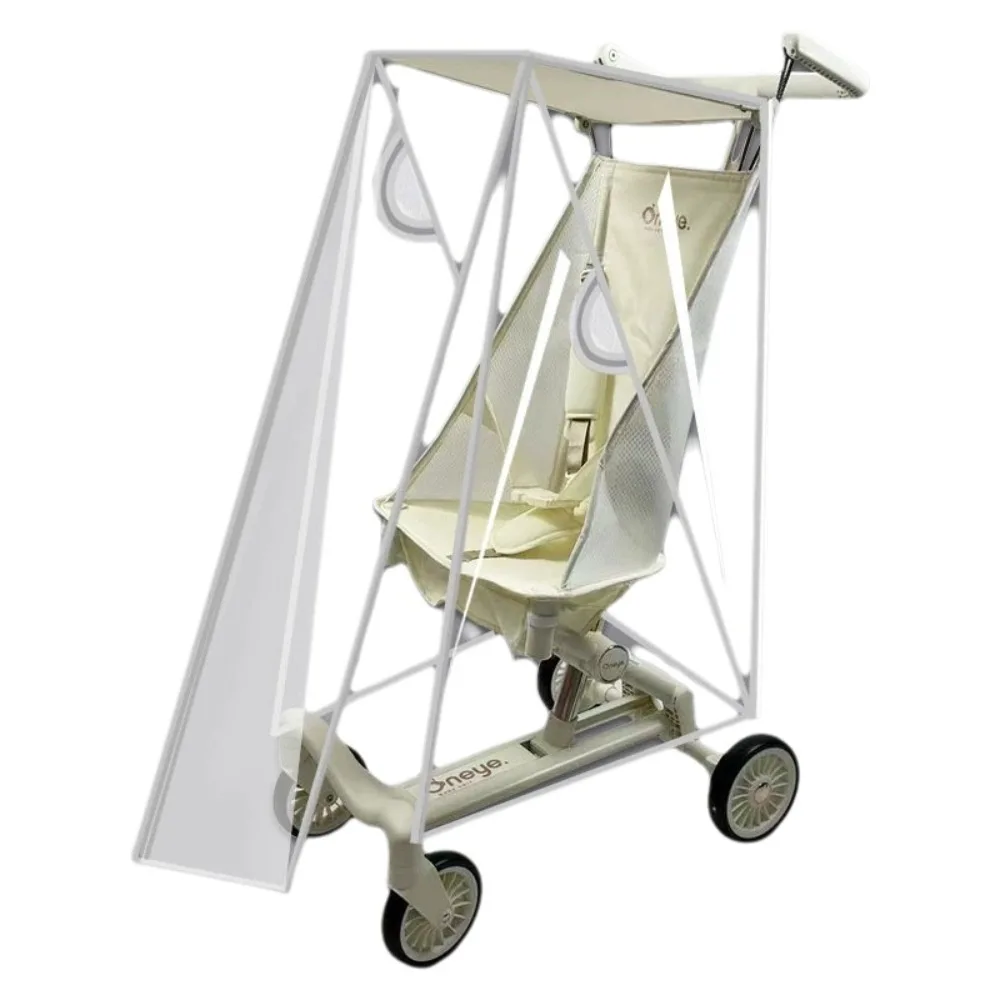Poussette pliable légère bébé canopy antiUV cadre aluminium tissu mesh
