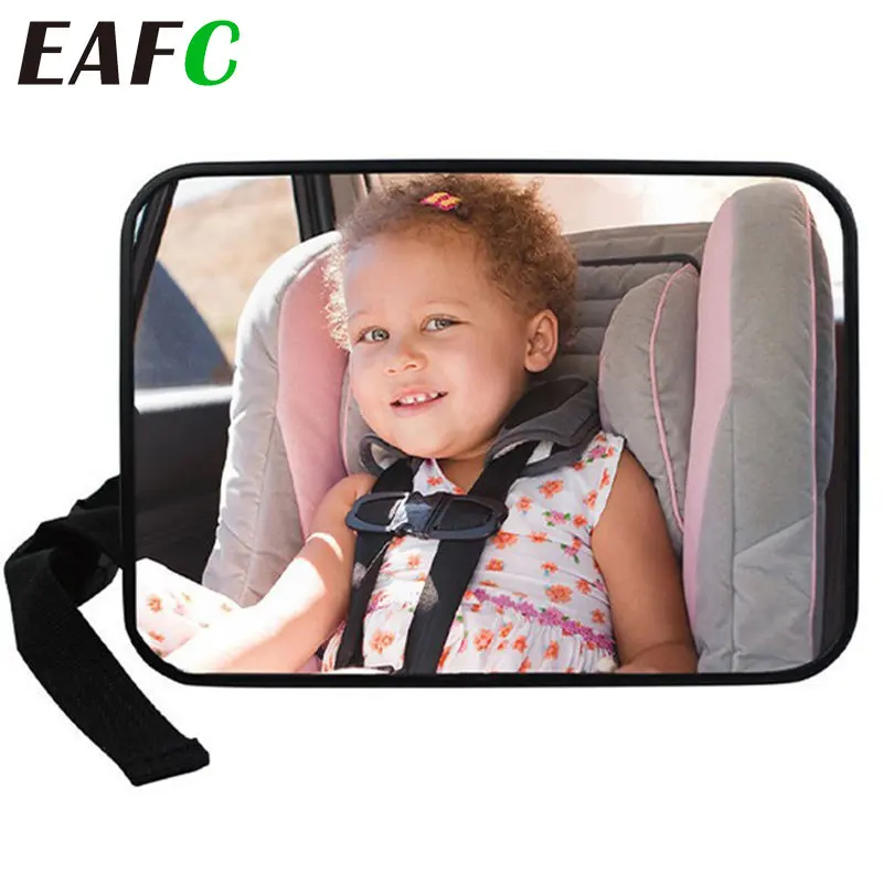 Miroir de sécurité voiture bébé en acrylique rétroviseur intégré