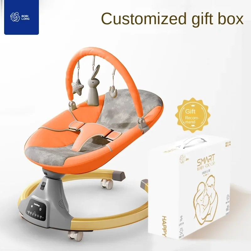 Transat bébé chaise berçante assise confortable jouets suspendus