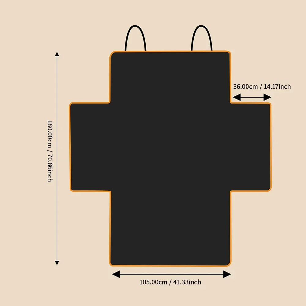 Tapis de piquenique en croix extérieur universel pour famille outdoor