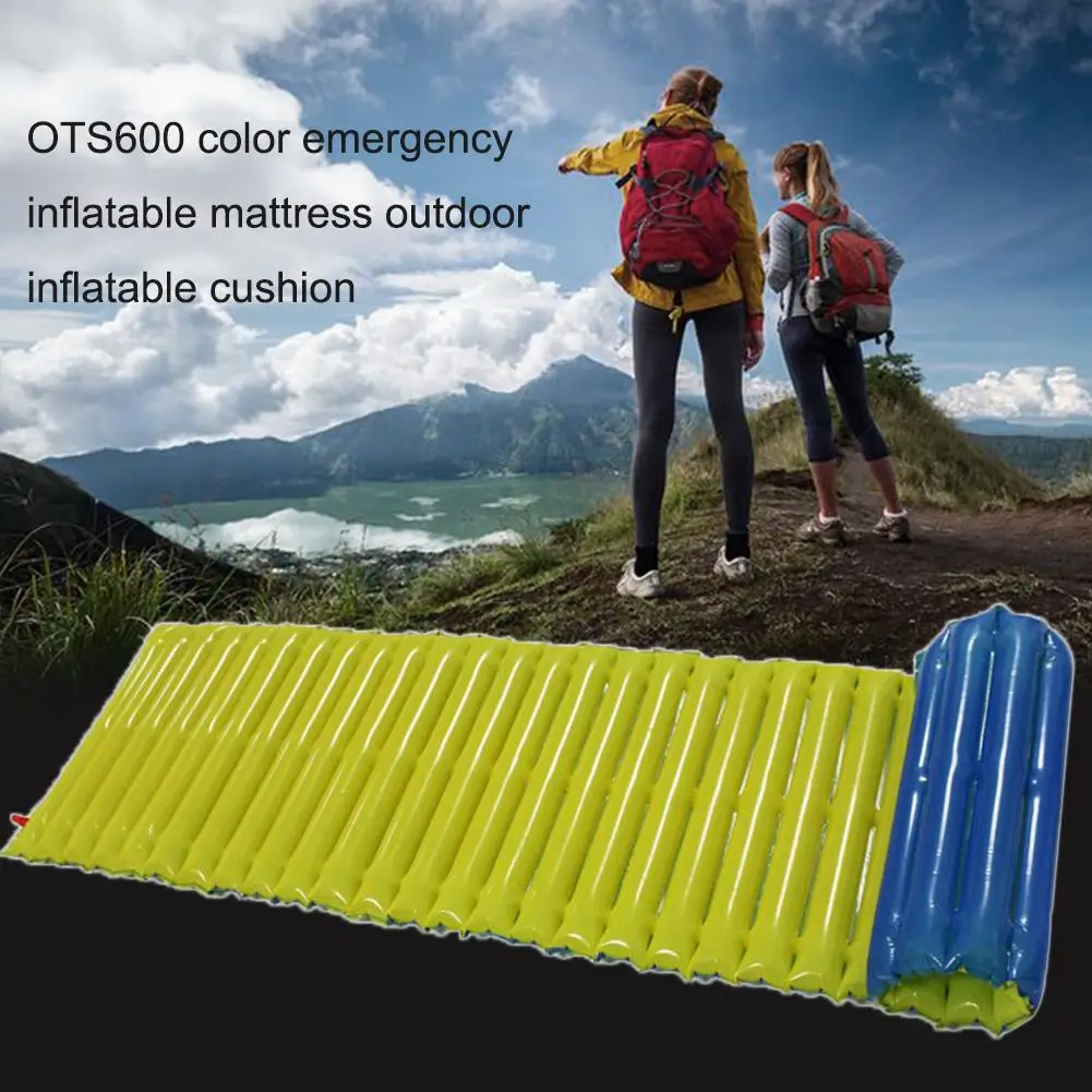 Coussin gonflable camping randonnée matelas imperméable bébé confort extérieur portable PVC OTS600