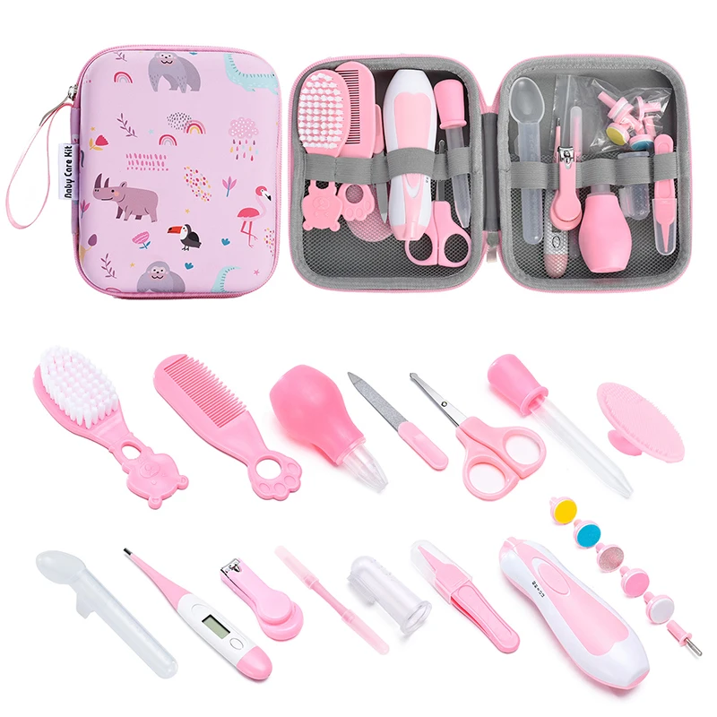 Kit de soins pour bébé, thermomètre pour cheveux des ongles du