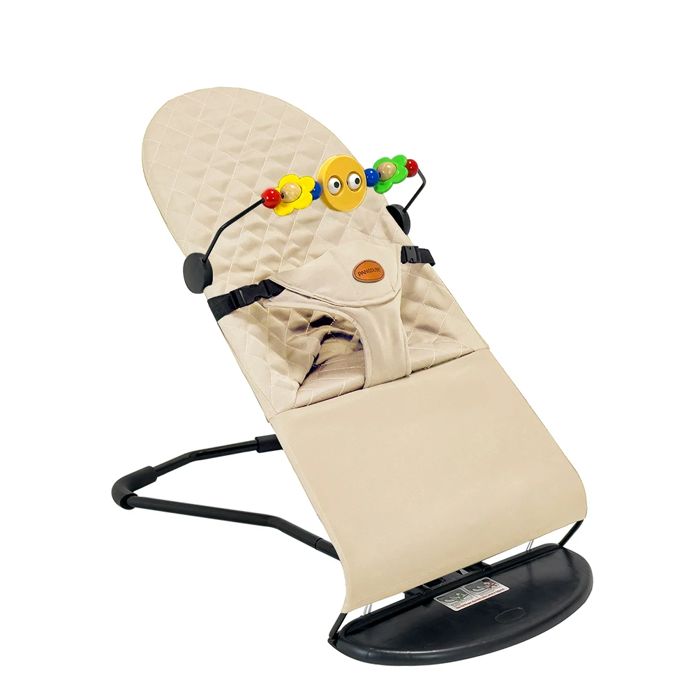 Balançoire portable pour bébé berceau inclinable réglable transat pliable avec jouets segurança e conforto pou