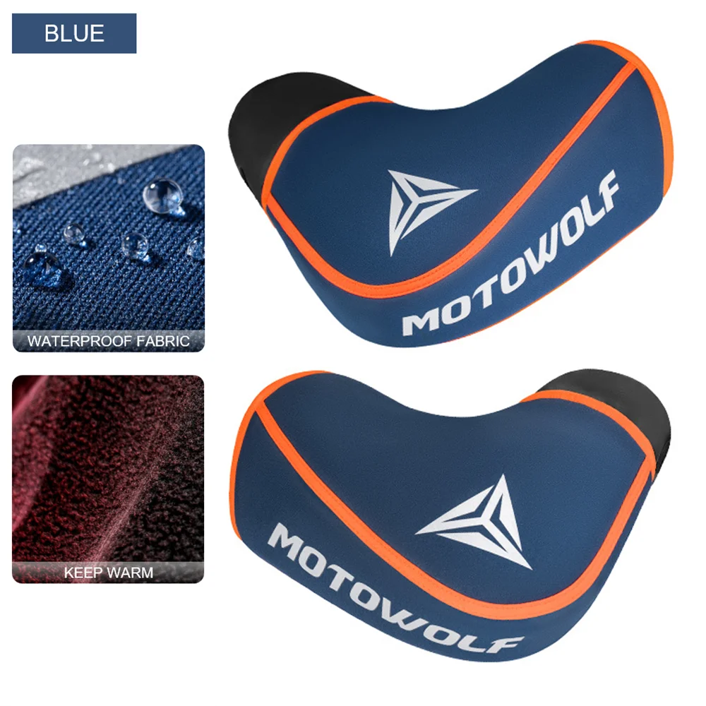 Housse siège moto MOTOWOLF imperméable confortable style sportif protection contre la pluie maintien au chaud