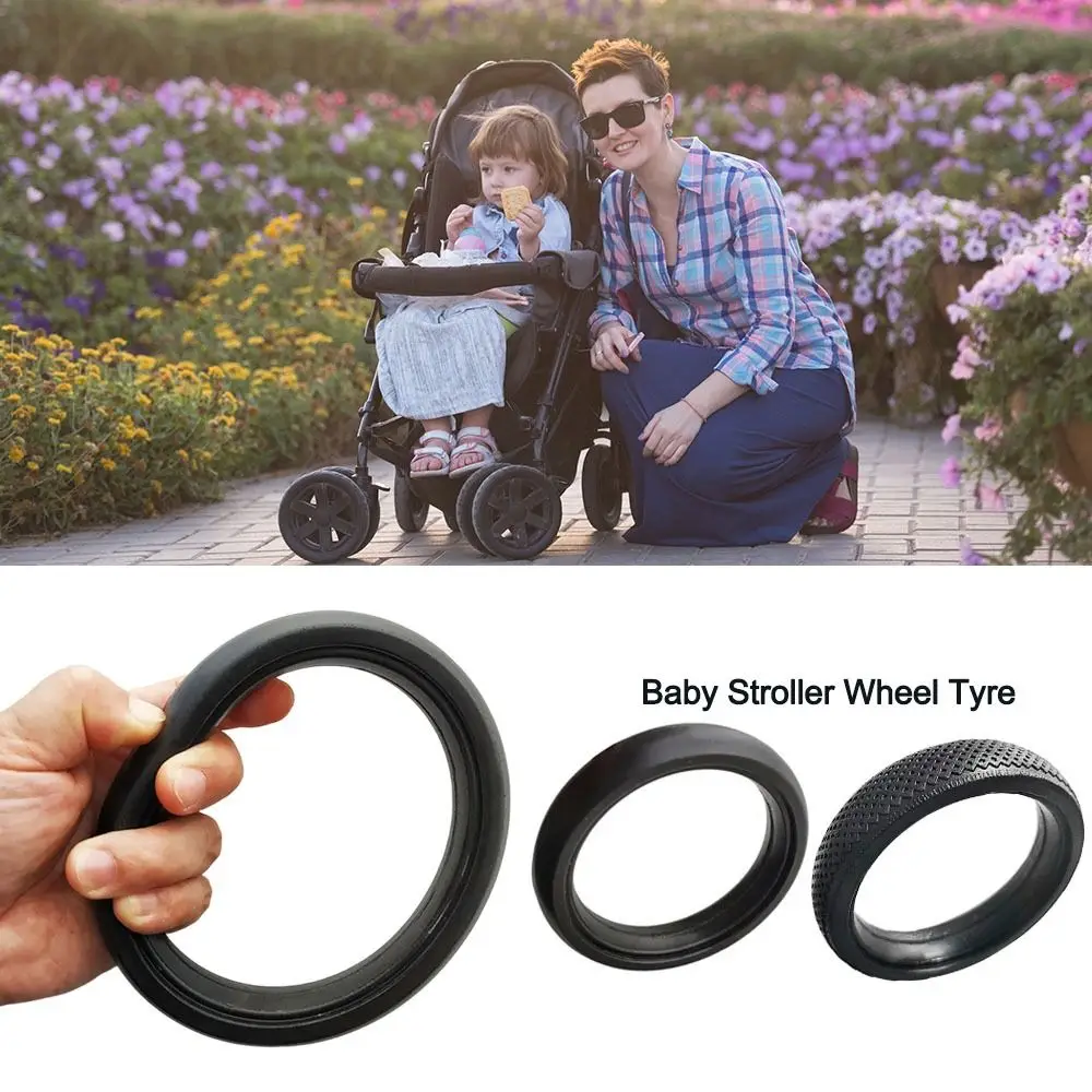 Roue en caoutchouc pour poussette Babyzen Yoyo haute qualité silent